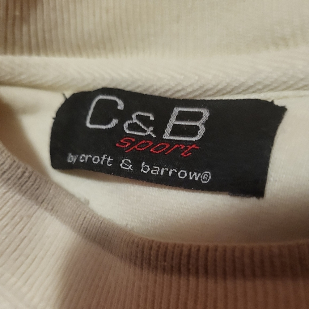 Vintage Croft and Borrow Whitetail Outfitters Deer Crewneck Sweatshirt Sizw XL - Picture 7 of 8